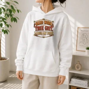 Pretty Labour Day Western Pride Vintage Saloon Hoodie