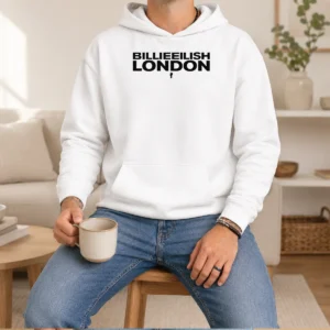 Original Billie Eilish London Tour Concert Music Hoodie