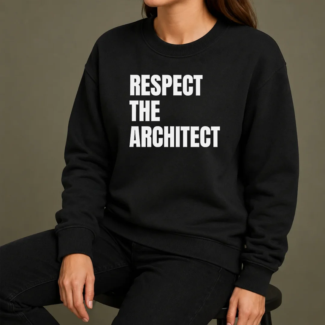 Funny Awesome Respect The Architect Sweater Funny Awesome Respect The Architect Sweater