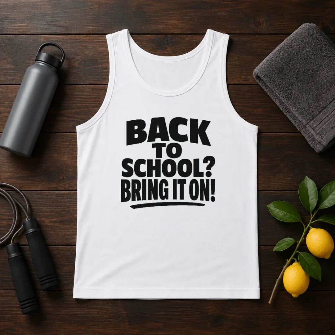 funny-back-to-school-proud-silhouette-tank-top Funny Back To School Proud Silhouette Tank Top