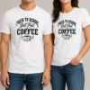 Funny Back To School Sassy Coffee Line Art