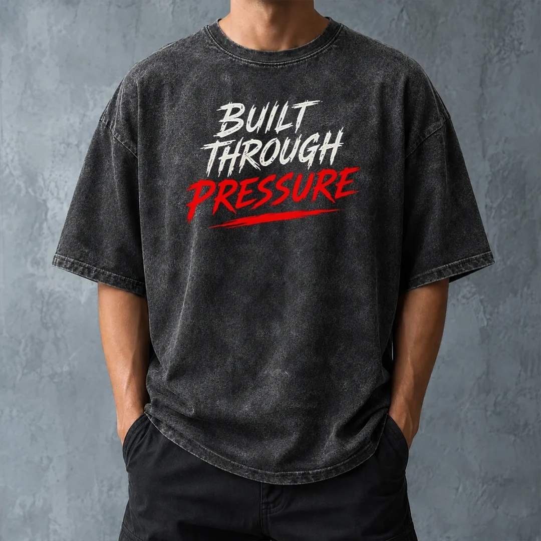 funny-built-through-pressure-washed-t-shirt-washed-tshirt Funny Built Through Pressure Washed T-Shirt