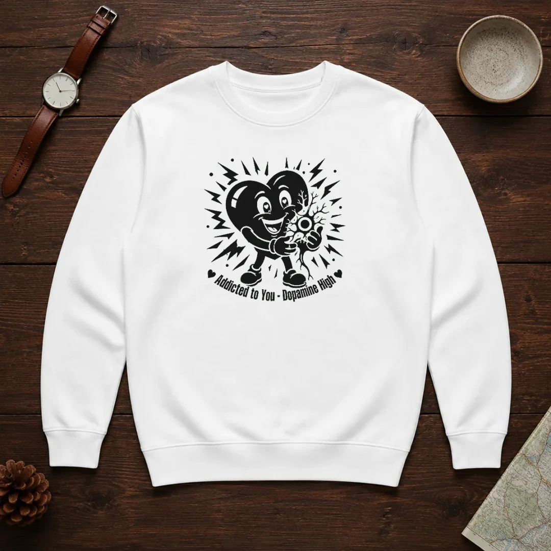 funny-dopamine-addicted-to-you-silhouette-love-sweater Funny Dopamine Addicted To You Silhouette Love Sweater