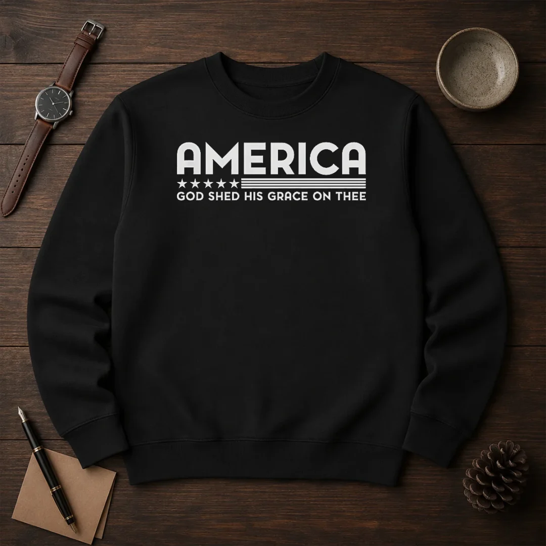 funny-god-shed-his-grace-on-thee-sweater Funny God Shed His Grace On Thee Sweater