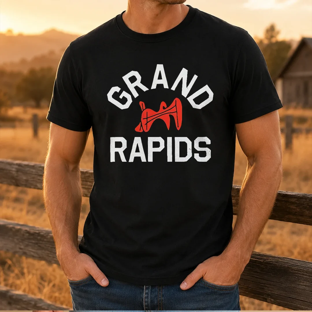 funny-grand-rapids-michigan-city-logo-t-shirt-1 Funny Grand Rapids Michigan City Logo