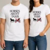 Funny Horses Arent Taxis Vintage