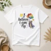 Funny I Believe I Can Fly Cat Balloons