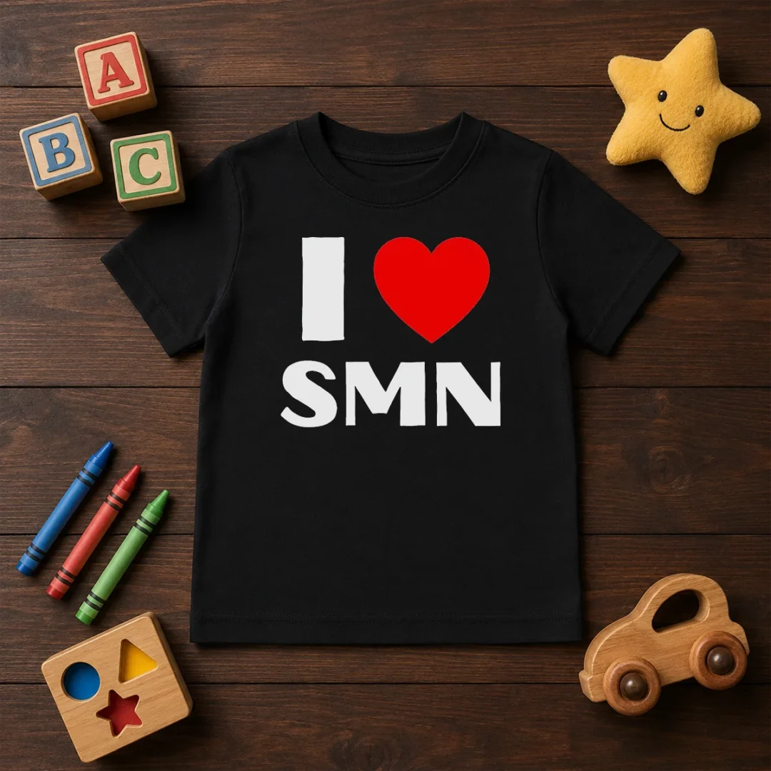 funny-i-love-smn-kids-t-shirt Funny I Love SMN Kids T-Shirt
