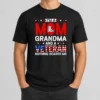 Funny I'M A Mom Grandma And A Veteran Nothing Scares Me USA