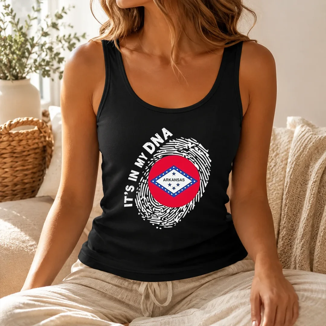 Funny It'S In My DNA Arkansas Tank Top Funny It'S In My DNA Arkansas Tank Top