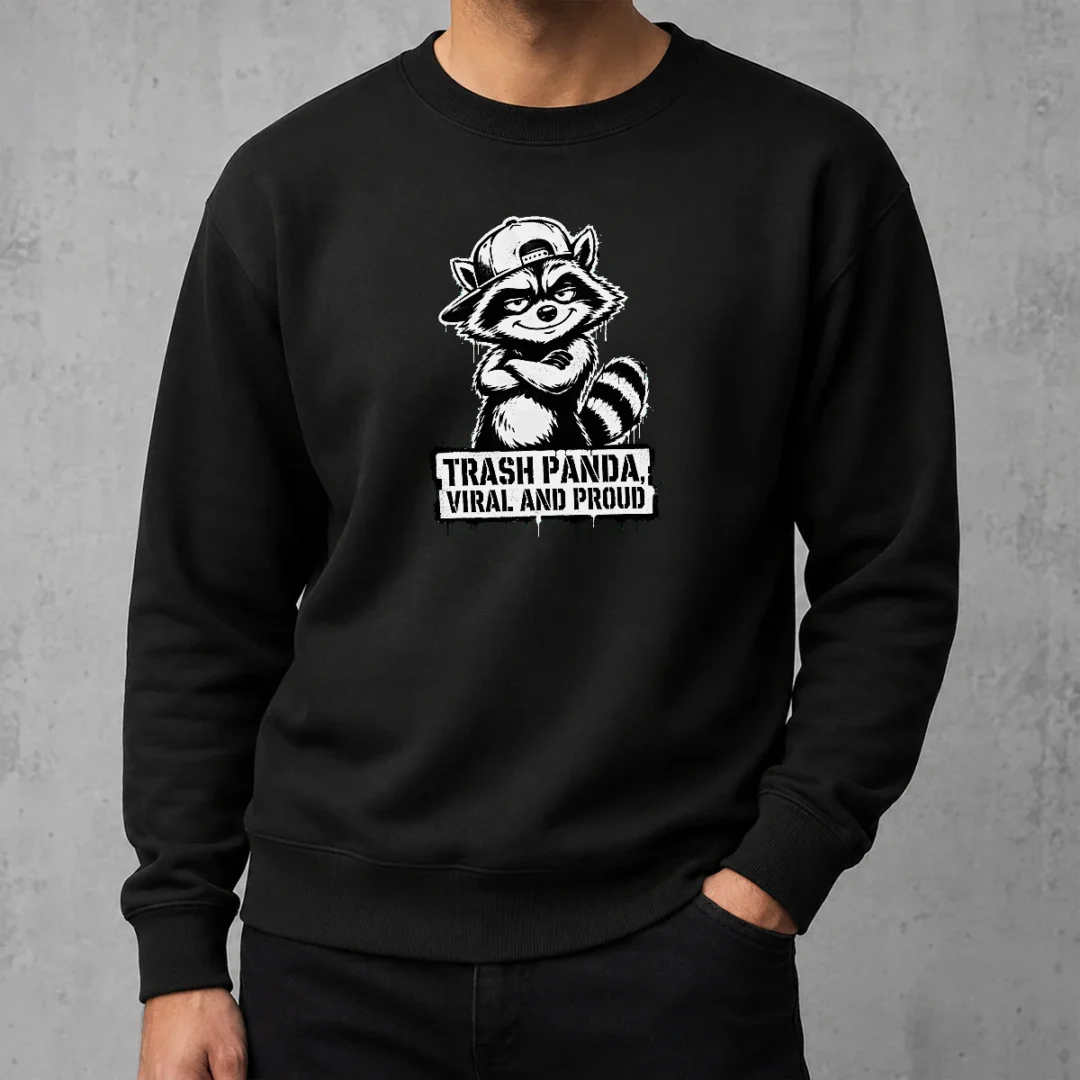 funny-jimothy-viral-raccoon-trash-panda-stencil-sweater Funny Jimothy Viral Raccoon Trash Panda Stencil Sweater