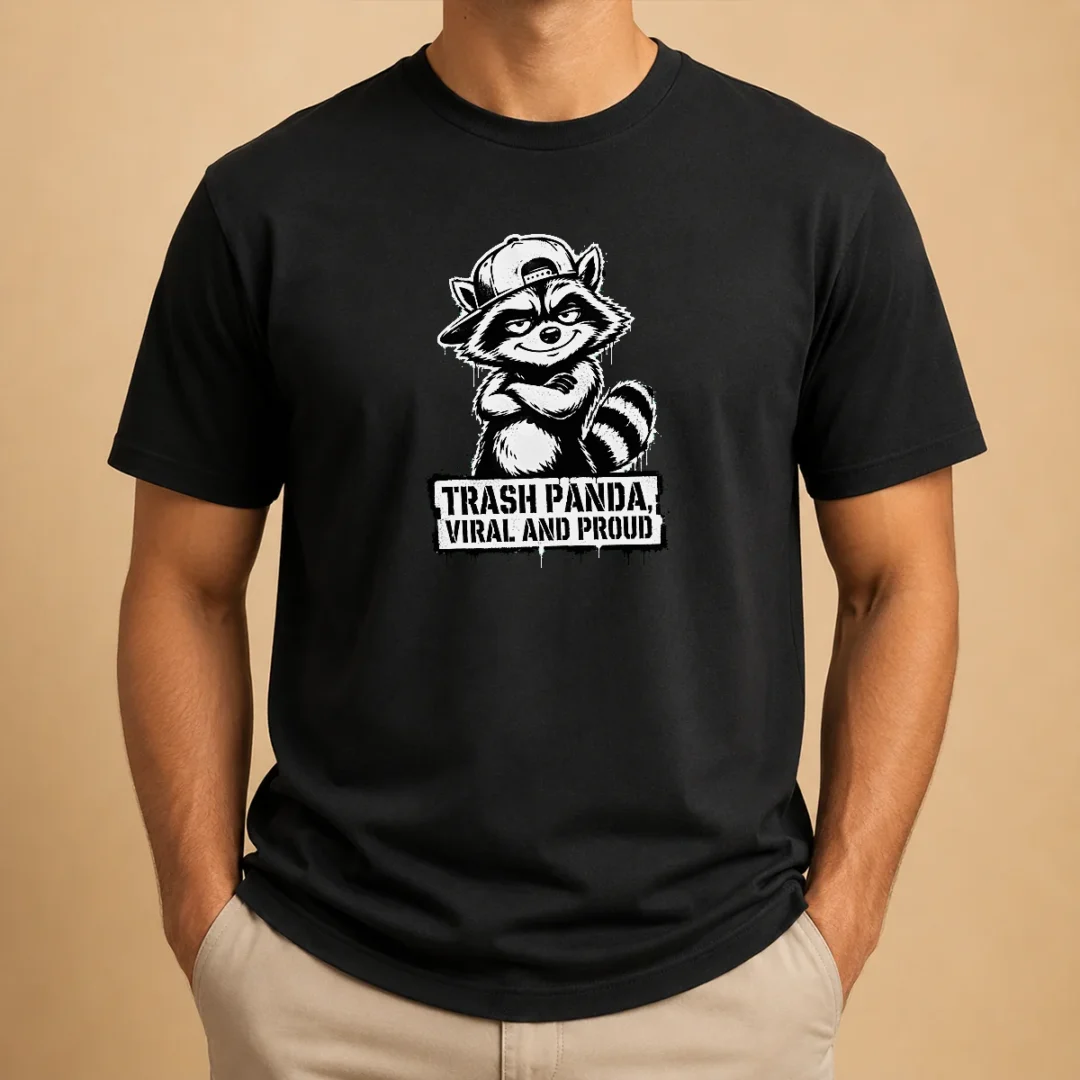 funny-jimothy-viral-raccoon-trash-panda-stencil-t-shirt-1 Funny Jimothy Viral Raccoon Trash Panda Stencil