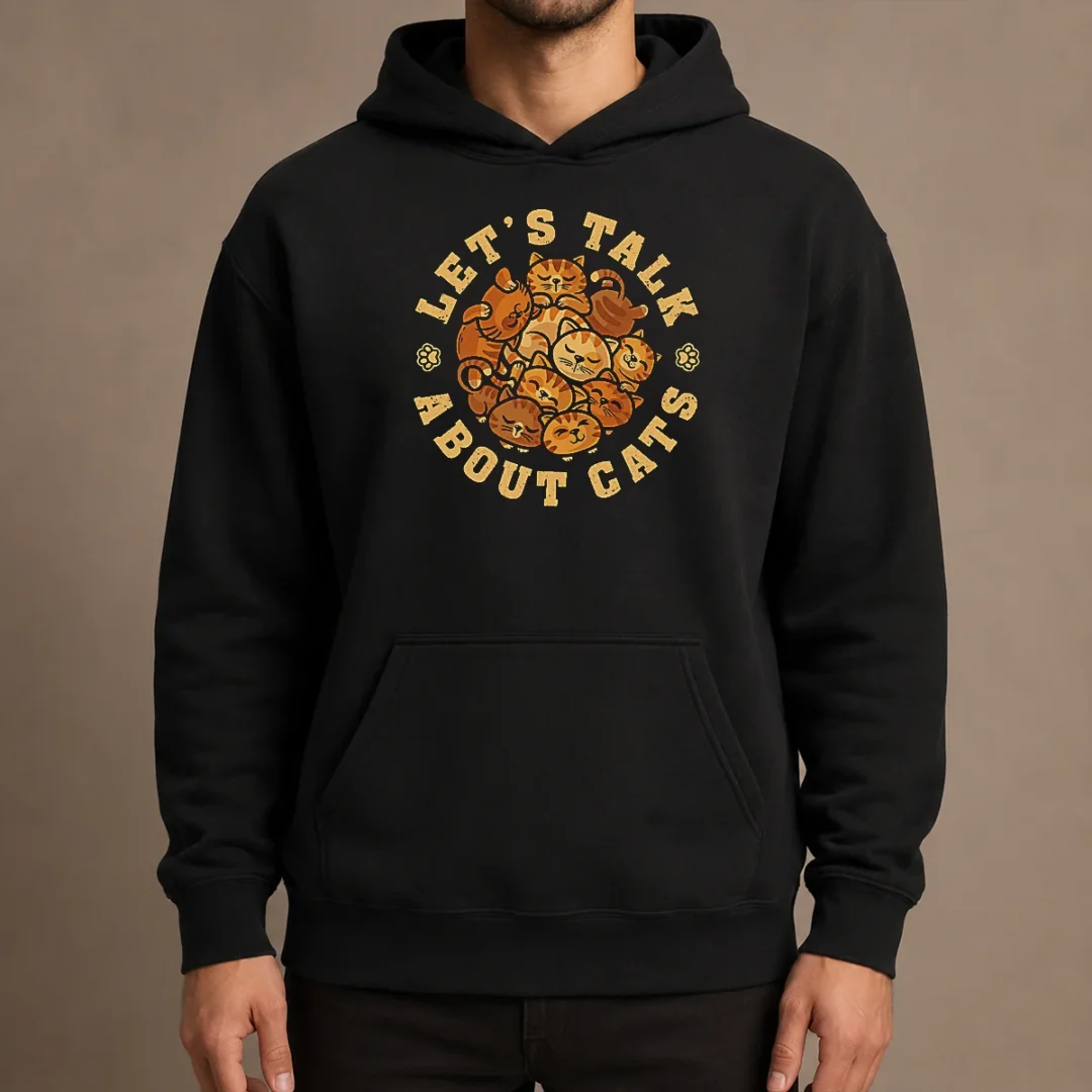 funny-lets-talk-about-cats-hoodie Funny Lets Talk About Cats Hoodie