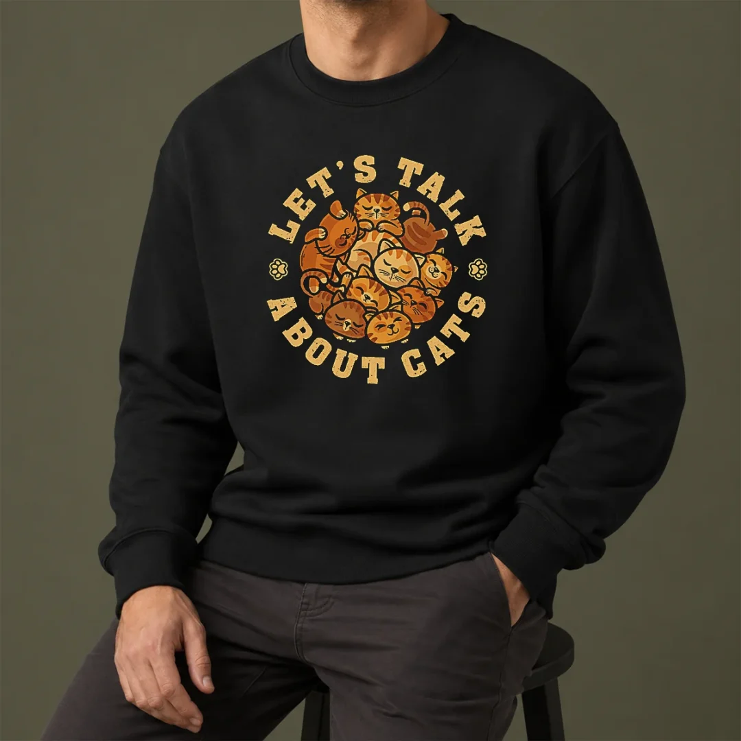funny-lets-talk-about-cats-sweater Funny Lets Talk About Cats Sweater