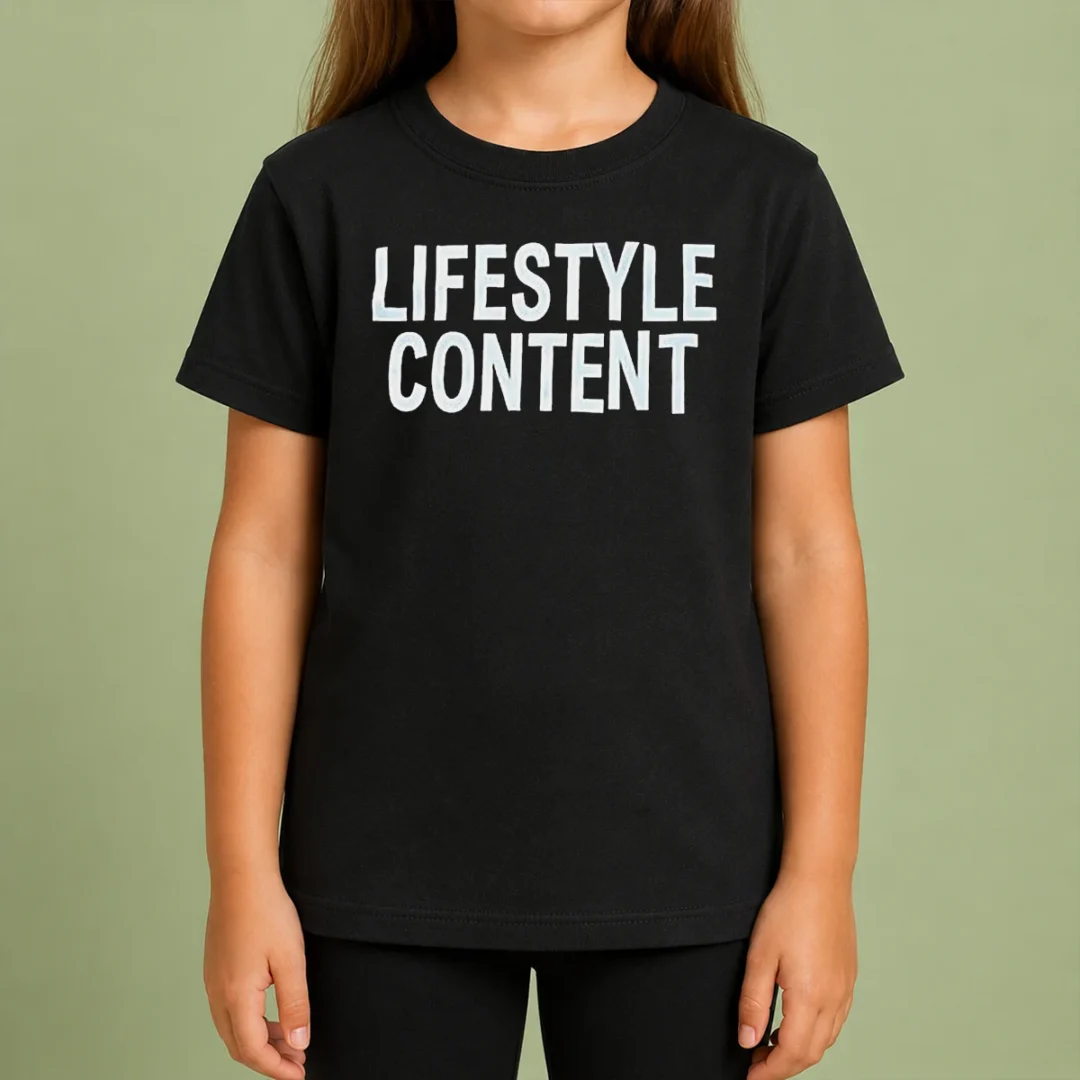 Funny Lifestyle Content Kids T Shirt Funny Lifestyle Content Kids T-Shirt