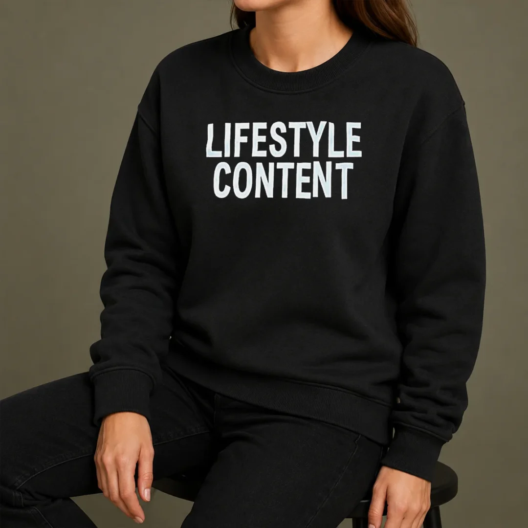 Funny Lifestyle Content Sweater Funny Lifestyle Content Sweater