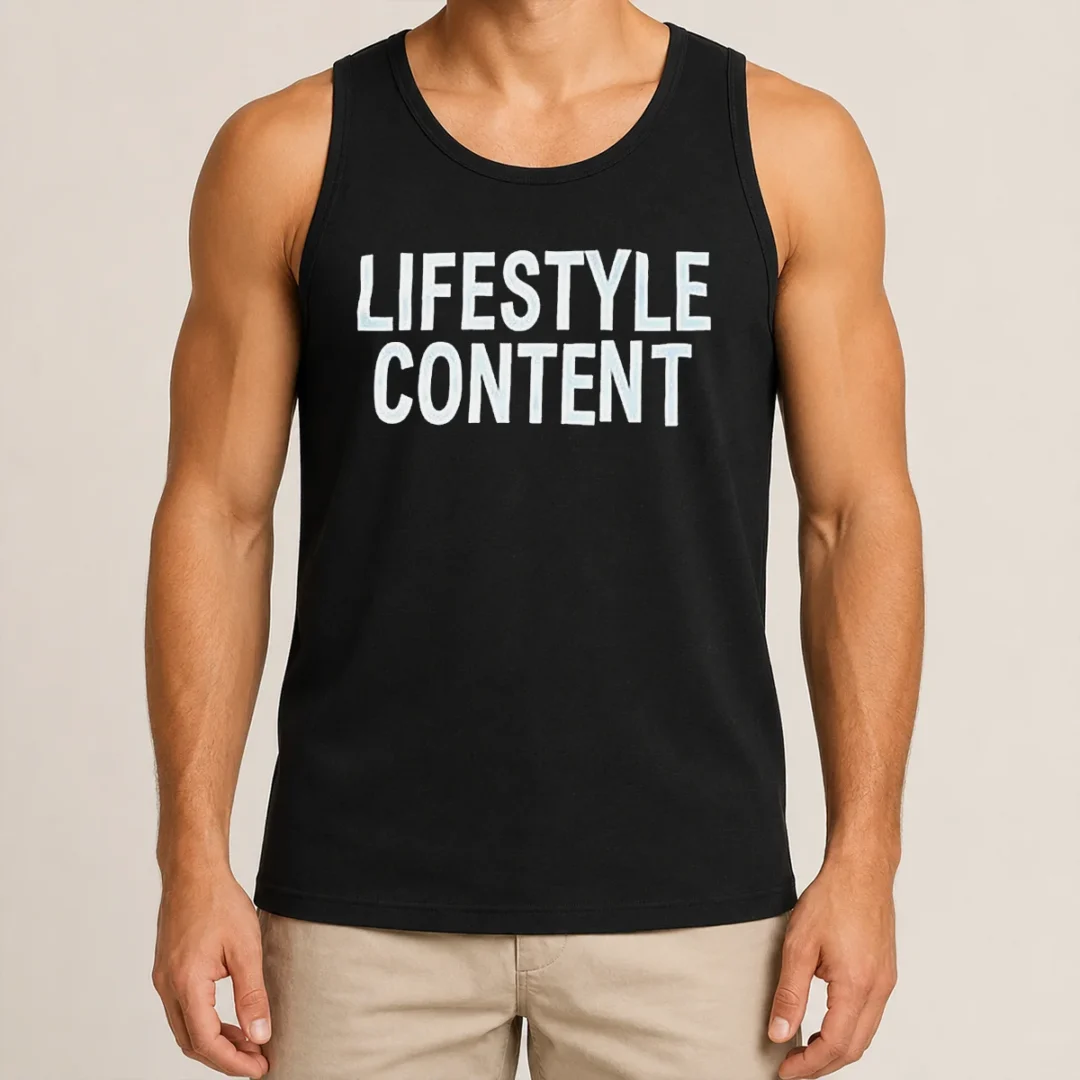 Funny Lifestyle Content Tank Top Funny Lifestyle Content Tank Top