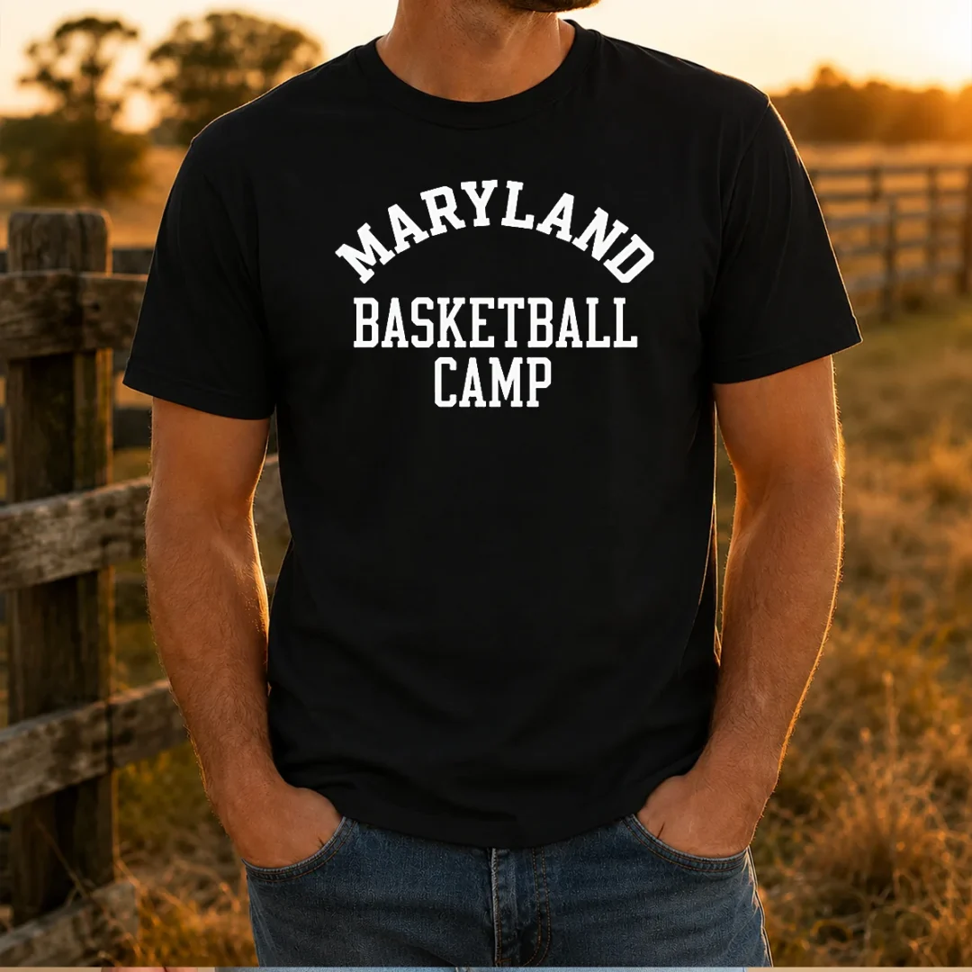 funny-maryland-basketball-camp-t-shirt Funny Maryland Basketball Camp