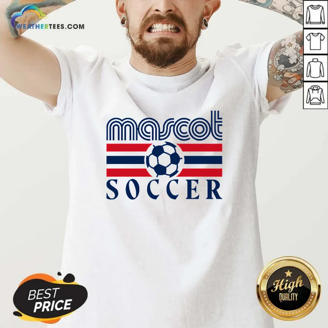 funny-mascot-soccer-country-fan-v-neck-shirt Funny Mascot Soccer Country Fan V-Neck Shirt