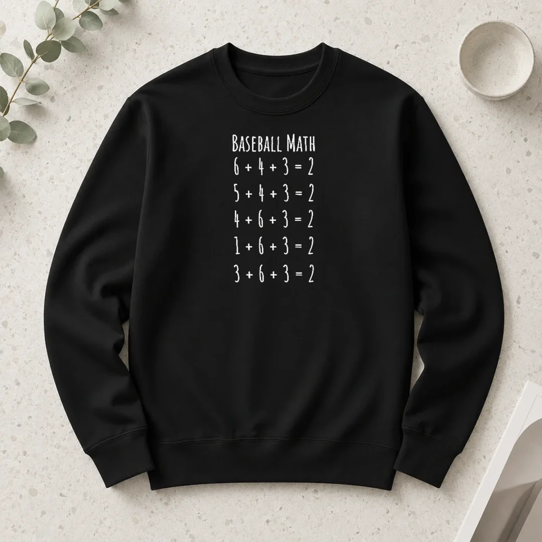 funny-nice-baseball-math-long-sleeve-shirt Funny Nice Baseball Math Long Sleeve Shirt