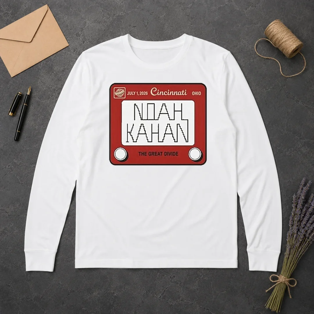 Funny Noah Kahan Great American Ball Park Cincinnati Reds Sticker July 01 2026 Long Sleeve Shirt Funny Noah Kahan Great American Ball Park Cincinnati Reds Sticker July 01 2026 Long Sleeve Shirt