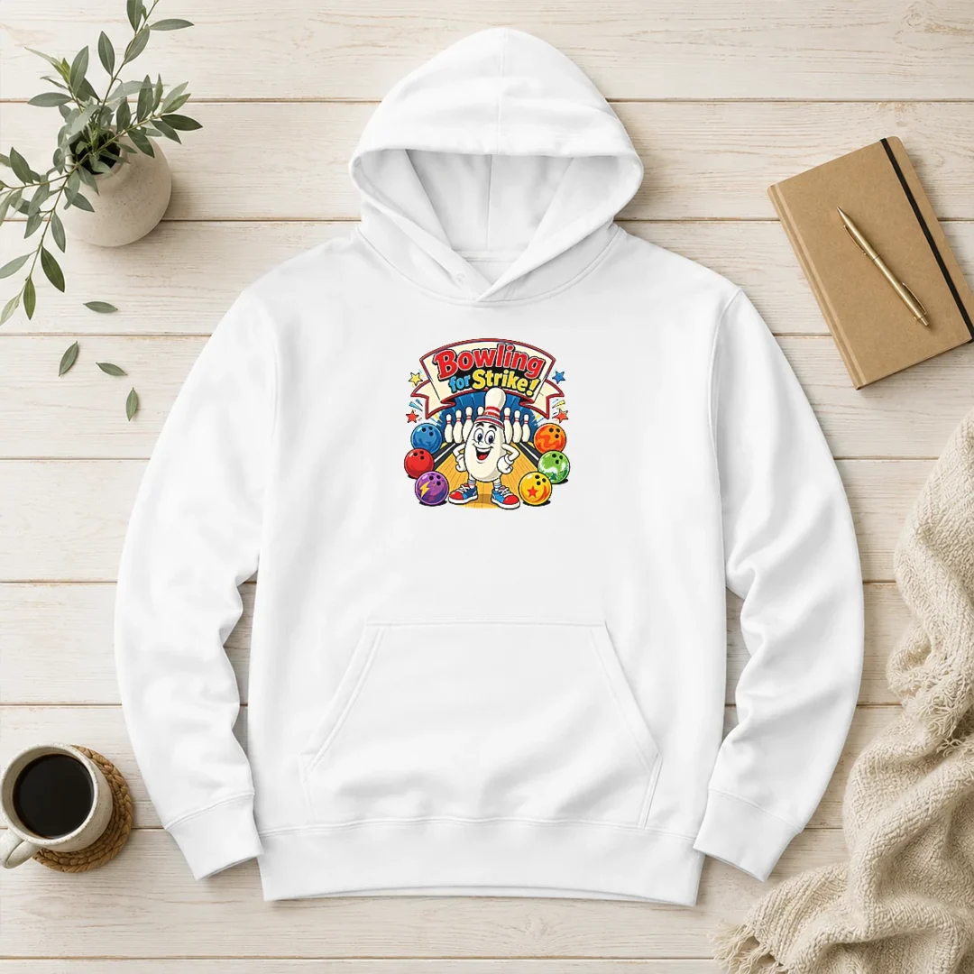 funny-official-bowling-for-strike-cartoon-hoodie Funny Official Bowling For Strike Cartoon Hoodie