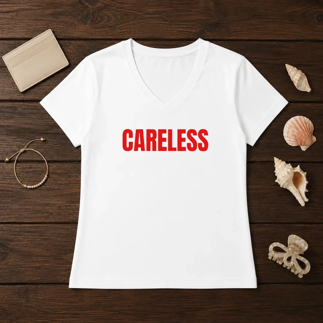 funny-omar-rudberg-careless-v-neck-shirt Funny Omar Rudberg Careless V-Neck Shirt