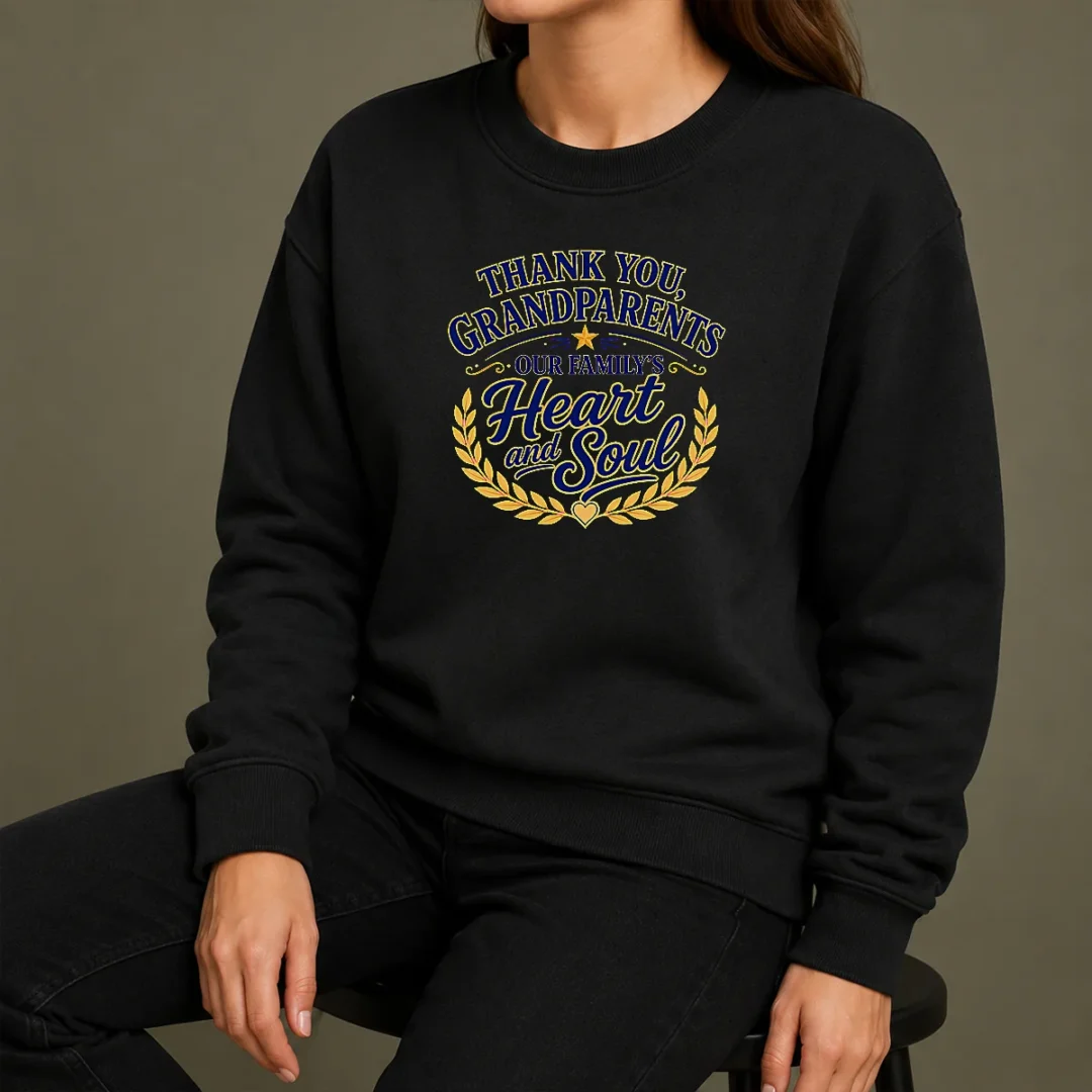 Funny Original Grandparents Day Thank You Vector Family Love Sweater Funny Original Grandparents Day Thank You Vector Family Love Sweater