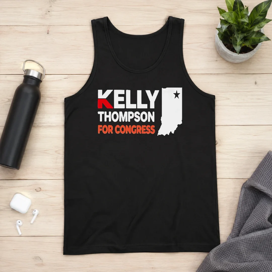funny-premium-kelly-thompson-for-congress-garment-dyed-tank-top Funny Premium Kelly Thompson For Congress Garment Dyed Tank Top