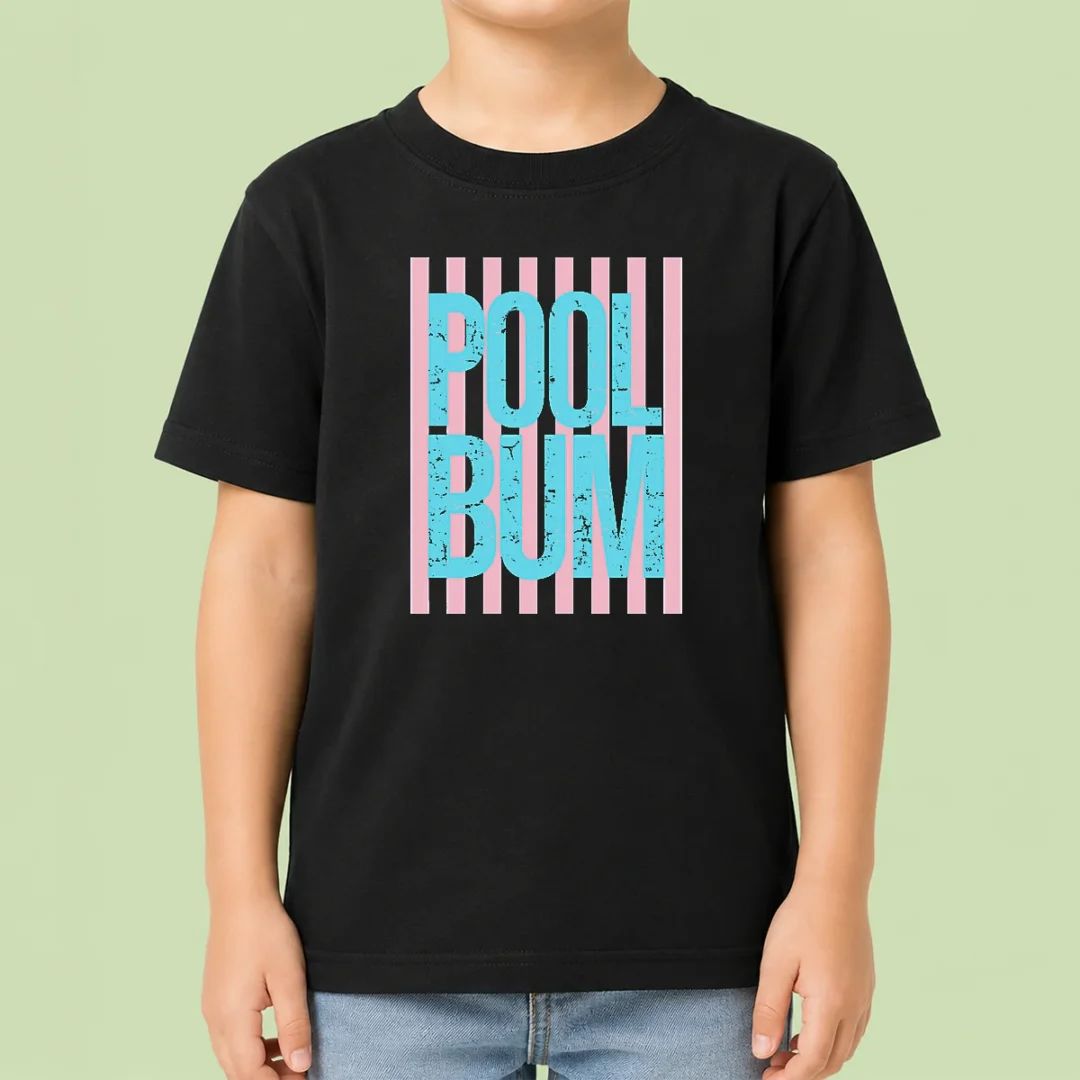 funny-premium-pool-bum-retro-stripes-sunshine-kids-t-shirt Funny Premium Pool Bum Retro Stripes Sunshine Kids T-Shirt