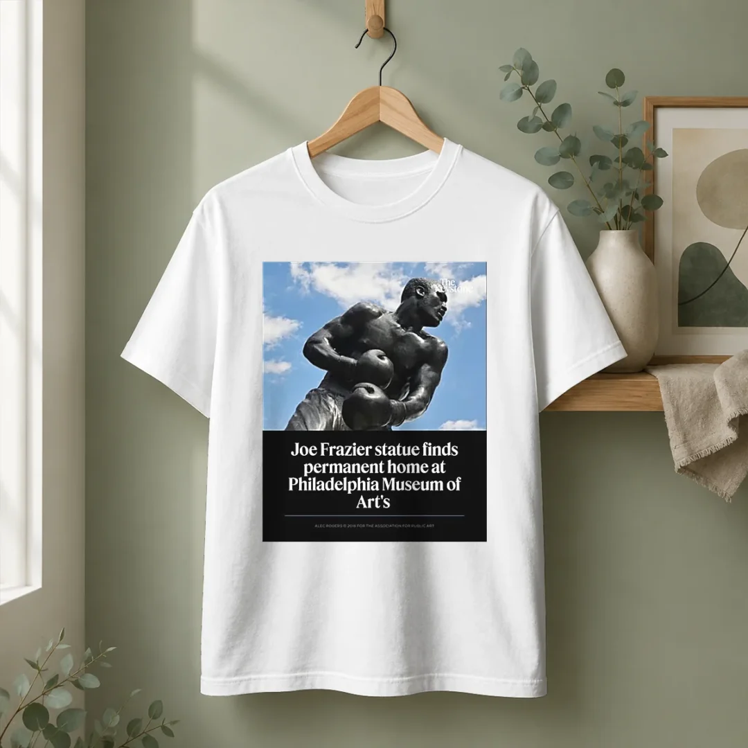 funny-pretty-joe-frazier-statue-finds-permanent-home-at-philadelphia-museum-of-art-s-t-shirt-1 Funny Pretty Joe Frazier Statue Finds Permanent Home At Philadelphia Museum Of Art'S