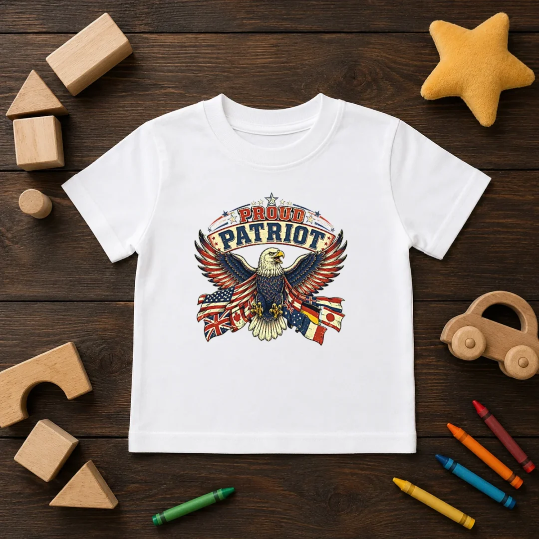 funny-proud-patriot-vintage-shirt-with-soaring-eagle-kids-t-shirt Funny Proud Patriot Vintage Shirt With Soaring Eagle Kids T-Shirt