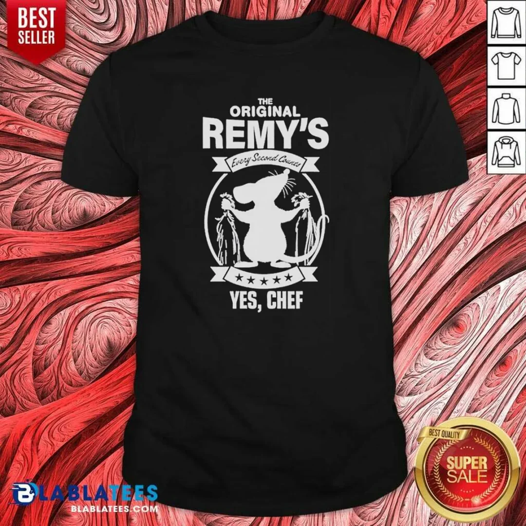 funny-remy-ratatouille-the-original-remy-s-every-second-counts-yes-chef-disney-cartoon-shirt-shirt-optimized-1 Funny Remy Ratatouille The Original Remy S Every Second Counts Yes Chef Disney Cartoon shirt optimized for comfort and fit