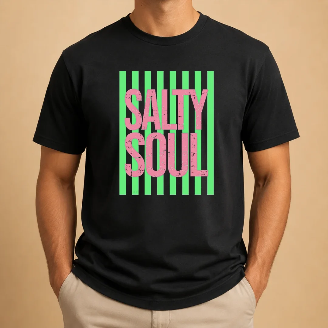 funny-salty-soul-retro-stripes-sunshine-t-shirt-1 Funny Salty Soul Retro Stripes Sunshine