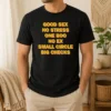 Funny Sex No Stress One Boo No Ex Small Circle Big Checks