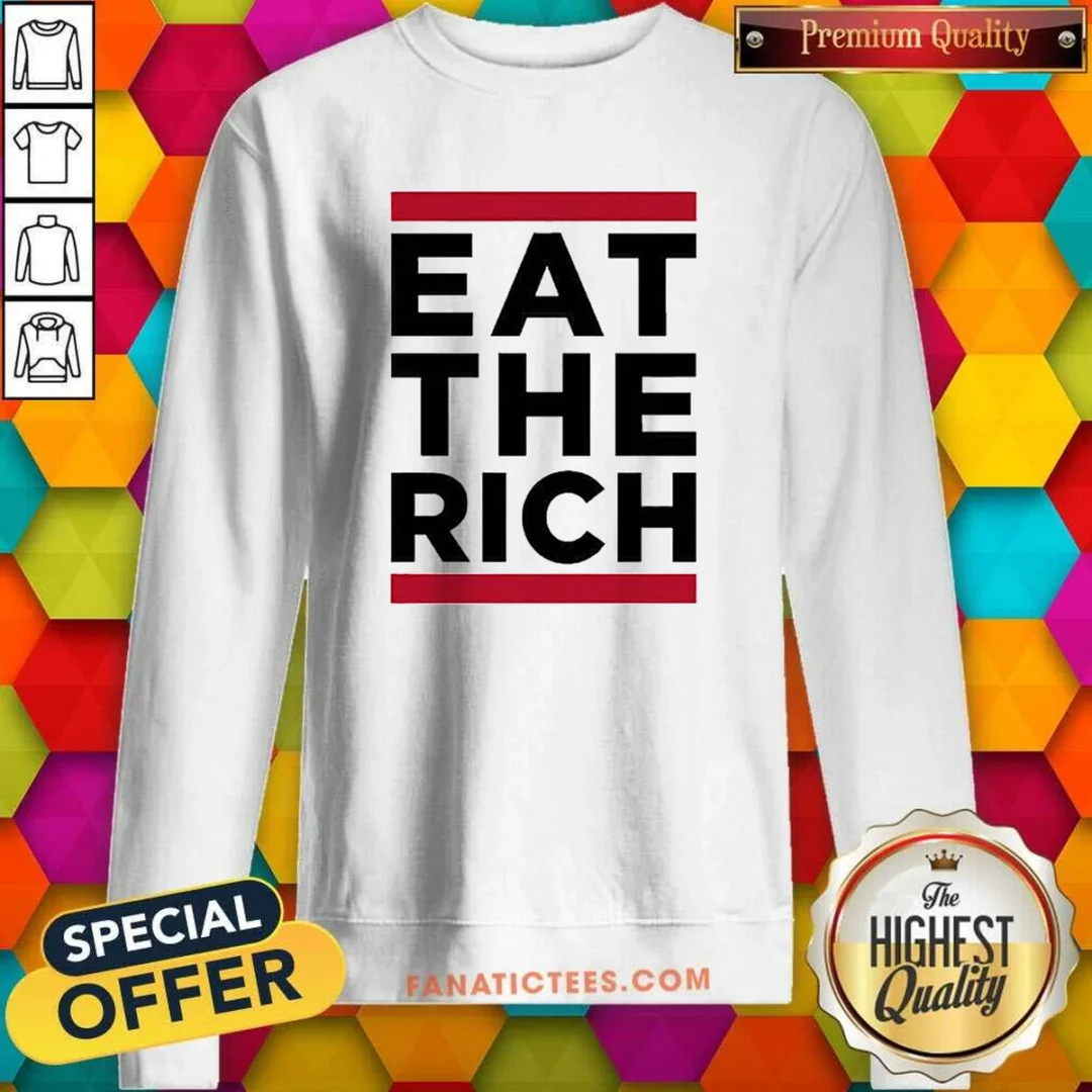 funny-shawn-fain-eat-the-rich-sweatshirt Funny Shawn Fain Eat The Rich Sweatshirt