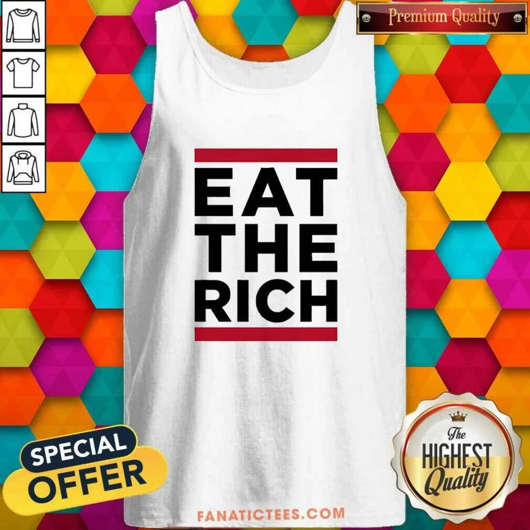 funny-shawn-fain-eat-the-rich-tank-top Funny Shawn Fain Eat The Rich Tank Top