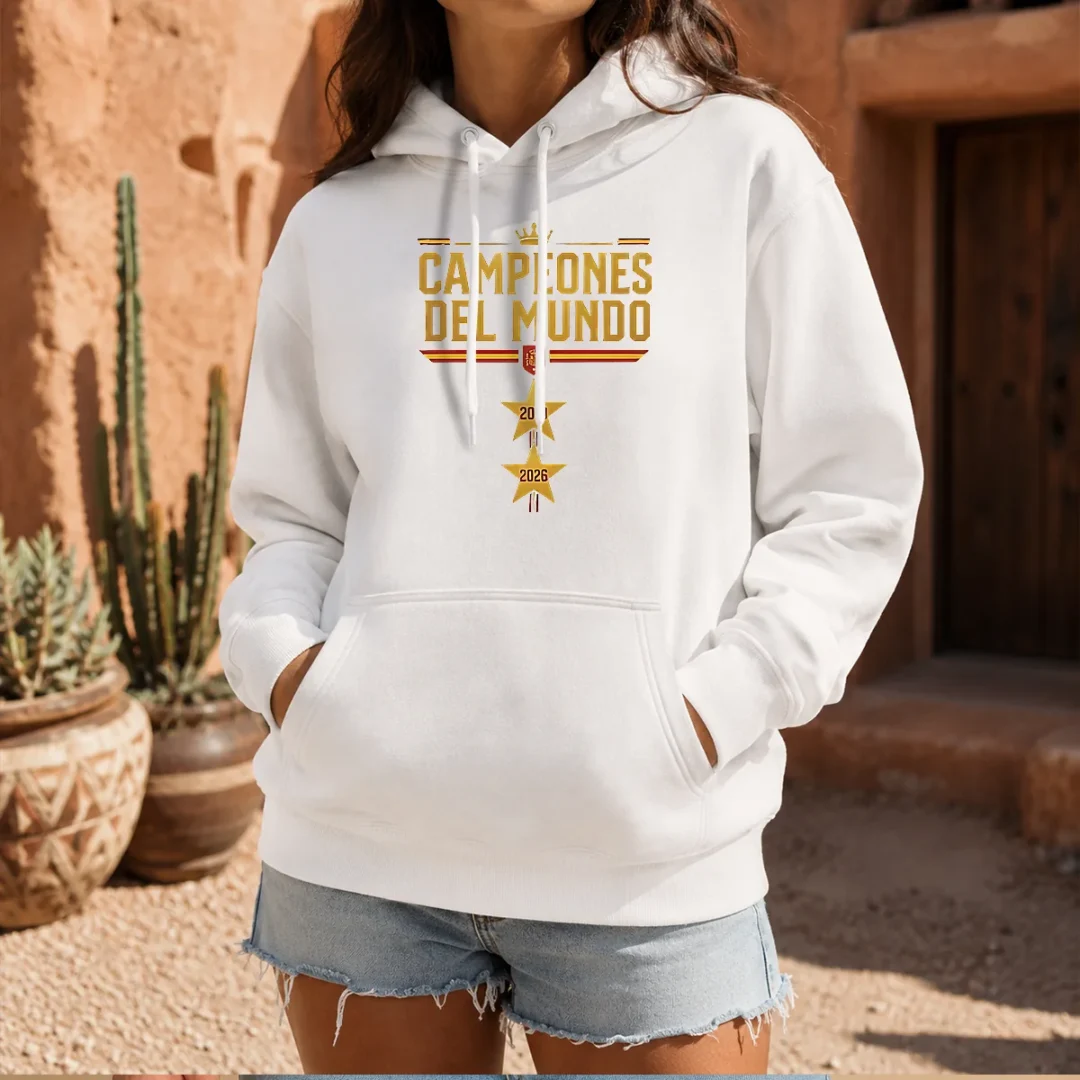 funny-spain-world-champions-2026-2-stars-hoodie Funny Spain World Champions 2026 2 Stars Hoodie