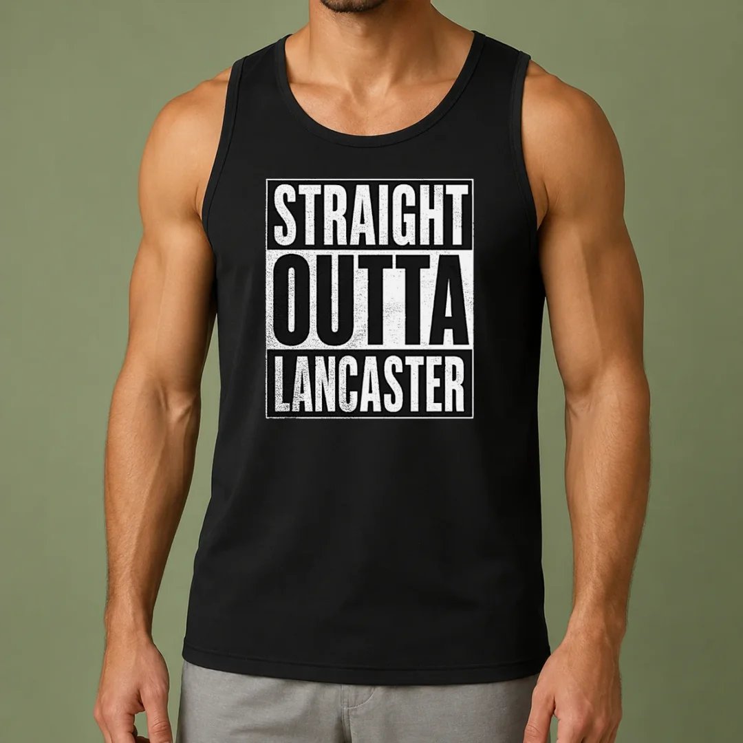 funny-straight-outta-lancaster-tank-top Funny Straight Outta Lancaster Tank Top