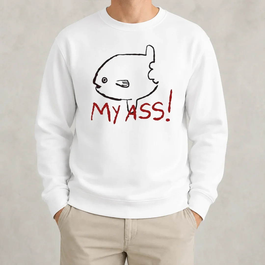 funny-sunfish-ocean-life-humor-my-ass-fish-sweater-1 Funny Sunfish Ocean Life Humor My Ass Fish Sweater