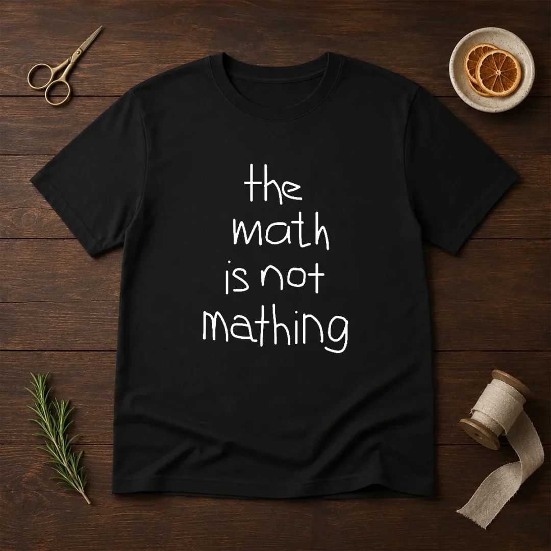 funny-the-math-is-not-mathing-t-shirt-1 Funny The Math Is Not Mathing