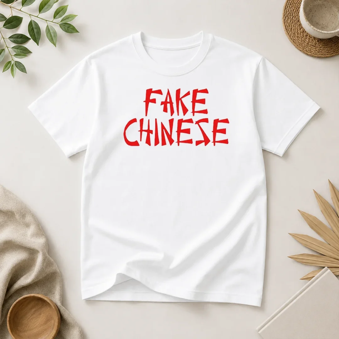 funny-top-fake-chinese-typography-statement-expression-parody-t-shirt-1 Funny Top Fake Chinese Typography Statement Expression Parody