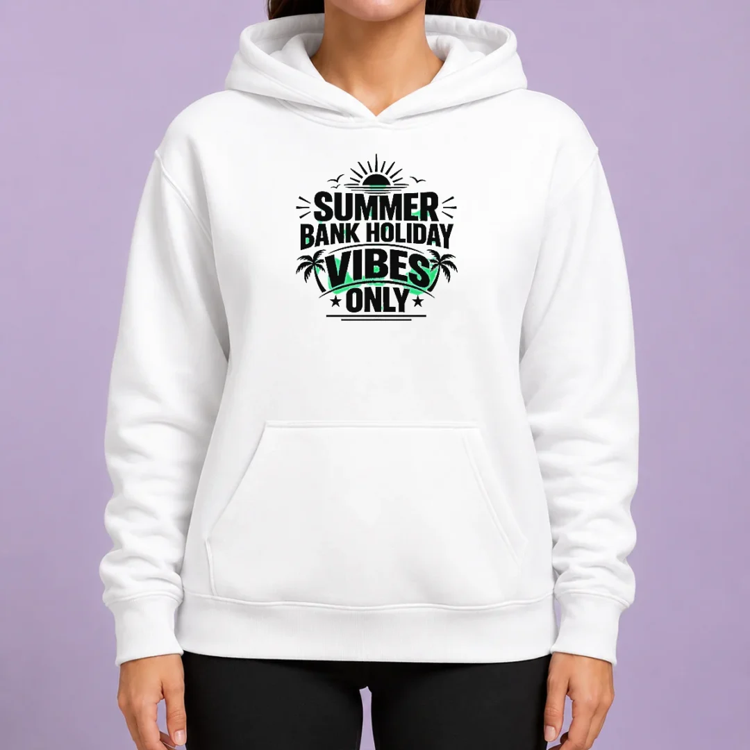 funny-top-summer-bank-holiday-vibes-minimalist-uk-celebratio-hoodie Funny Top Summer Bank Holiday Vibes Minimalist UK Celebratio Hoodie