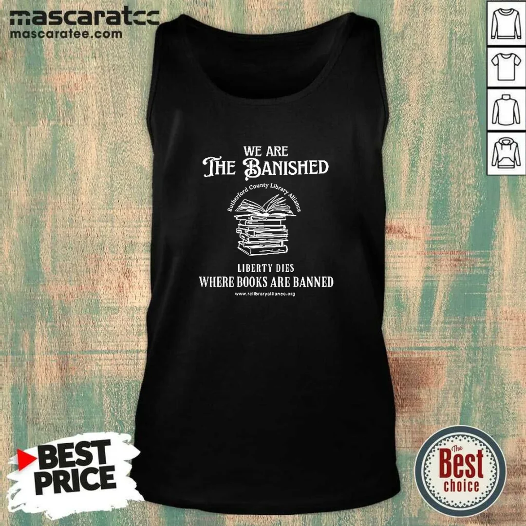 funny-we-are-the-banished-rutherford-county-library-alliance-stack-of-books-tank-top Funny We Are The Banished Rutherford County Library Alliance Stack Of Books Tank Top