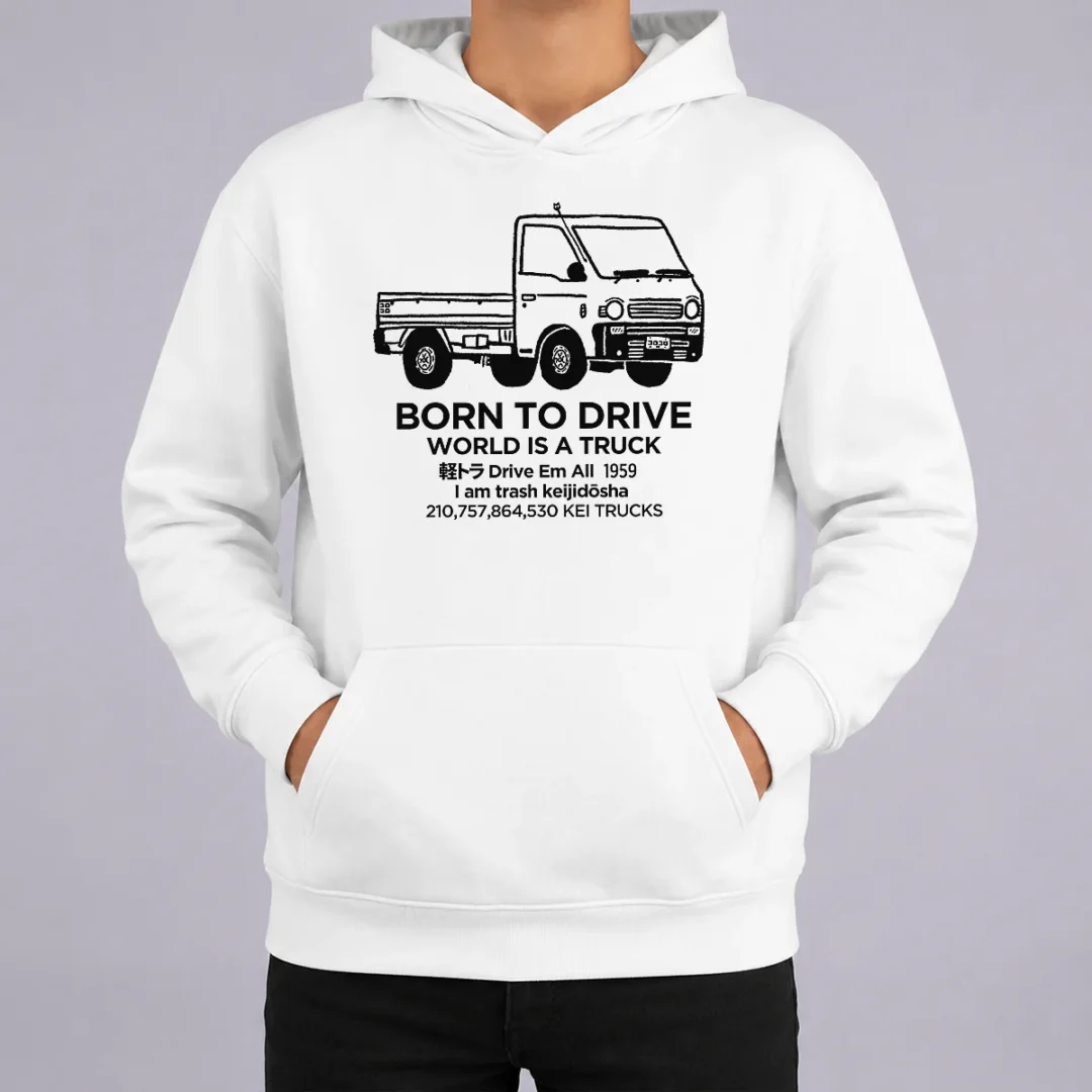 Funny World Is A Truck Hoodie Funny World Is A Truck Hoodie