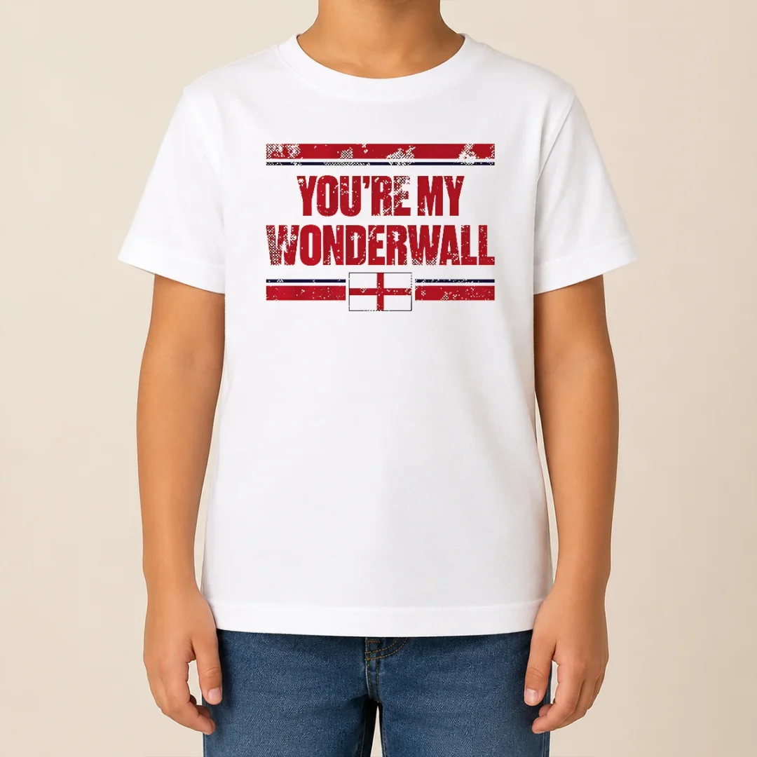 Funny You'Re My Wonderwall England Flag Oasis Kids T Shirt Funny You'Re My Wonderwall England Flag Oasis Kids T-Shirt
