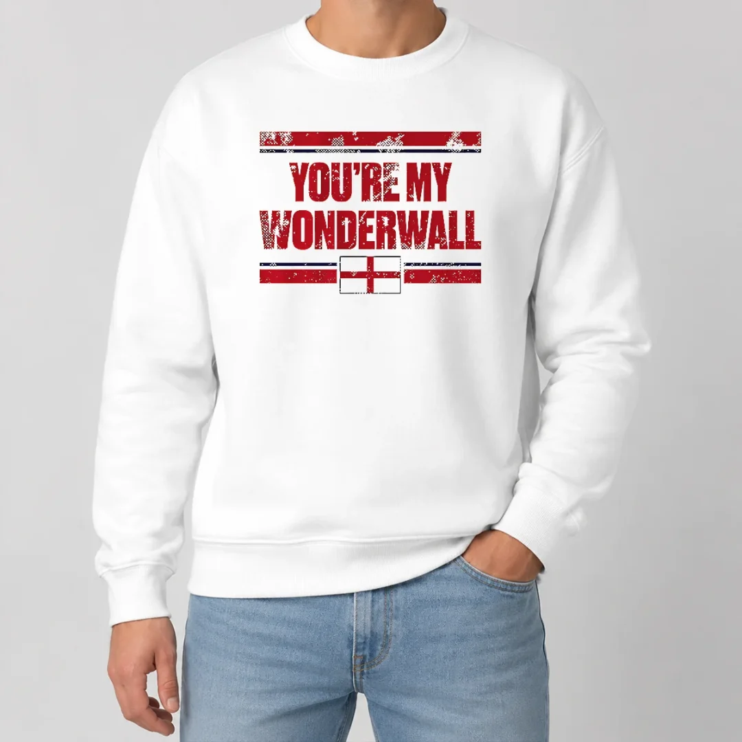 Funny You'Re My Wonderwall England Flag Oasis Sweater Funny You'Re My Wonderwall England Flag Oasis Sweater
