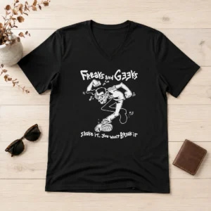 Pretty Nice Freaks And Geeks Shake It You Wont Break It V-Neck Shirt