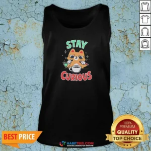 Good Stay Curious Science Cat Chemistry Laboratory Tank Top