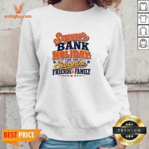 Funny Summer Bank Holiday Vintage Family Gatherings Sweatshirt